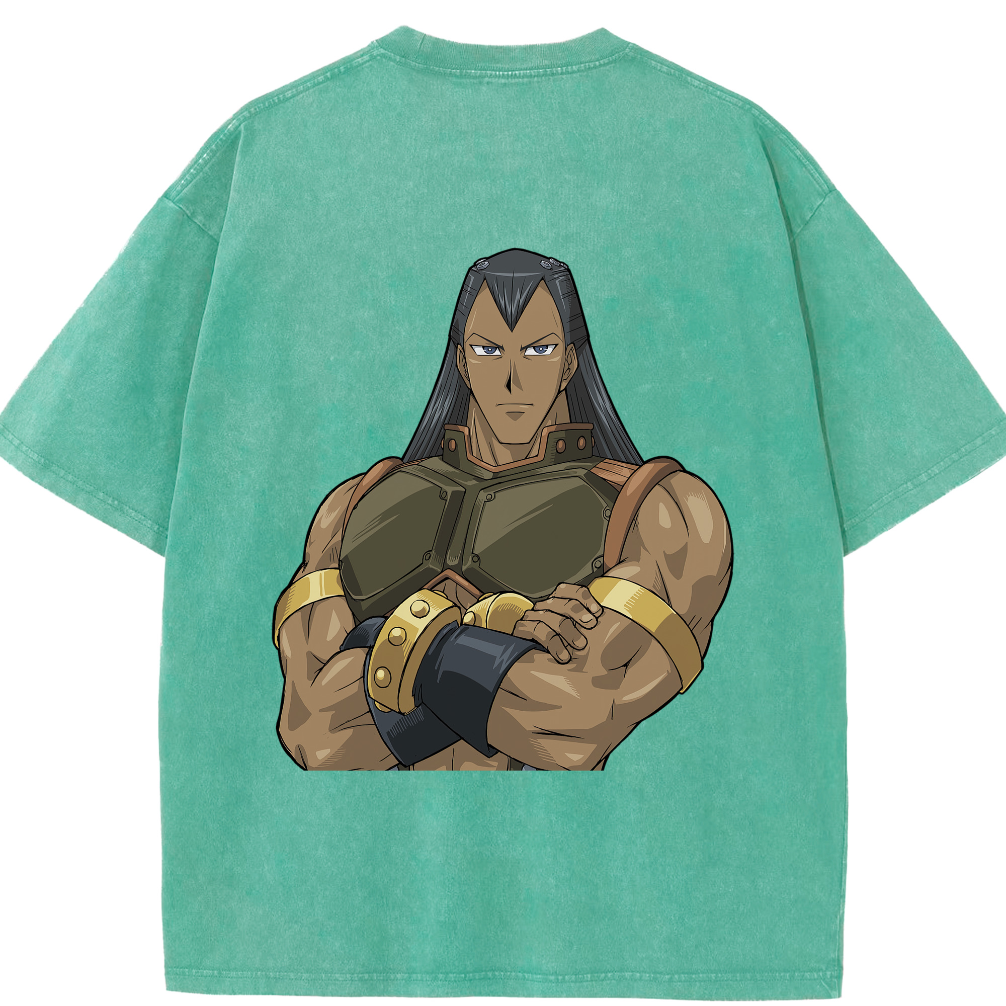 （画像用） 遊☆戯☆王 Yu-Gi-Oh! 綿100% ヴィンテージ風 半袖Tシャツ（背面プリント）